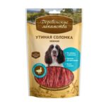 Деревенские лакомства - утиная соломка нежная для собак