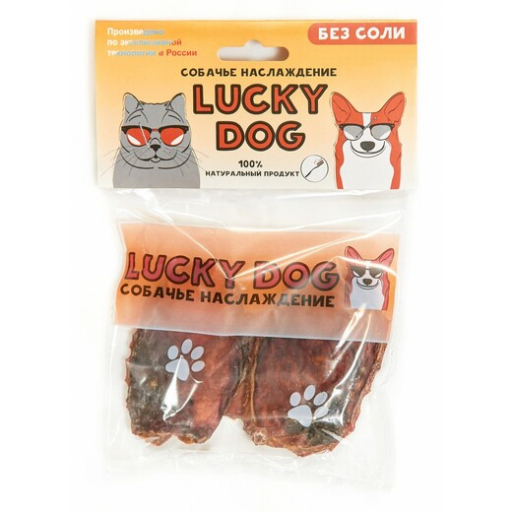 14 Lucky Dog бычьи лепёшки лакомство для собак — изображение 1