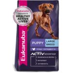 Eukanuba Puppy Large Breed сухой полнорационный корм для щенков крупных и очень крупных пород с птицей