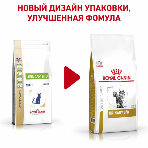 Royal Canin Urinary S/O LP Feline Корм сухой диетический для взрослых кошек при мочекаменной болезни — изображение 7