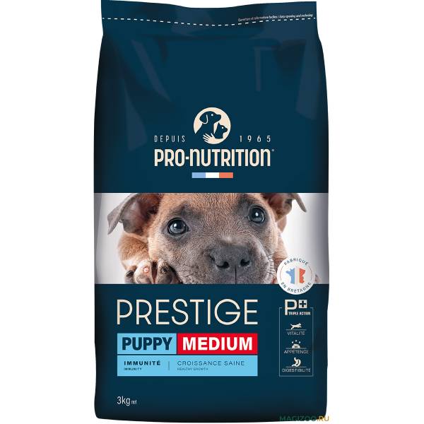 FLATAZOR_PRESTIGE_PUPPY_MEDIUM_3KG_FL8350304 (1) Flatazor Prestige Puppy сухой корм для щенков средних и крупных пород, беременных и кормящих сук — изображение 1