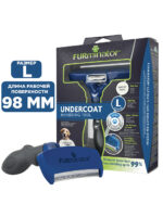 FURminator L Фурминатор для крупных собак с короткой шерстью — изображение 3