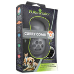 FURminator Расческа резиновая Curry Comb зубцы 5 мм — изображение 9