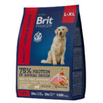 Brit Premium Dog Adult Large and Giant сухой корм для взрослых собак крупных и гигантских пород со вкусом курицы