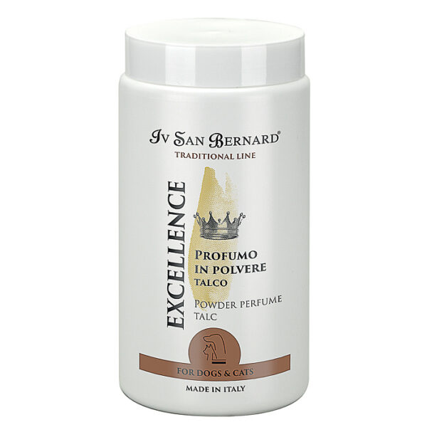 Iv San Bernard Traditional Line Excellence Пудра для тримминга с запахом талька 80 г — изображение 3