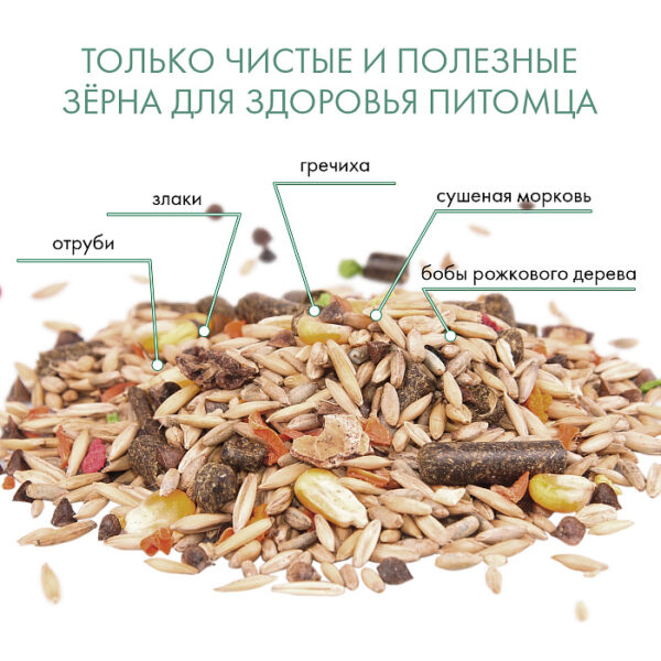 FIORY корм для морских свинок и шиншилл Classic 680 г — изображение 3