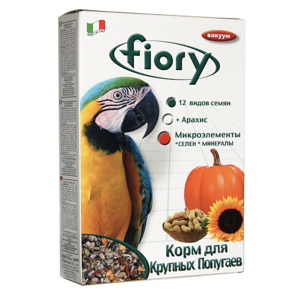 FIORY корм для крупных попугаев Pappagalli — изображение 3