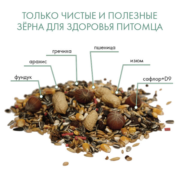 FIORY корм для белок Scoiattoli 850 г — изображение 3