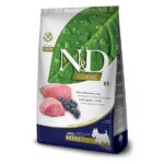 N&D LAMB&BLUEBERRY Adult Mini Беззерновой корм для взрослых собак мелких пород, Ягненок с Черникой.