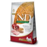 N&D LG CHICKEN&POMEGRANTE Adult Mini Корм для взрослых собак мелких и карликовых пород низкозерновой , курица с гранатом.