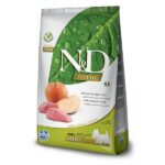 N&D BOAR&APPLE Adult Mini Беззерновой корм для взрослых собак мелких пород, Кабан с Яблоком.