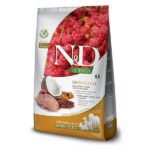 N&D QUINOA SKIN & COAT QUAIL Adult Беззерновой корм для взрослых собак с киноа и перепелом. Здоровье кожи и шерсти .
