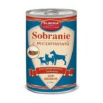 Slavika Sobranie консервы для щенков с телятиной