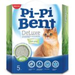 Pi-Pi Bent Fresh grass Комкующийся бентонитовый наполнитель для кошек