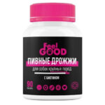 FeelGOOD Пивные дрожжи с биотином и чесноком для взрослых собак крупных пород, таблетки