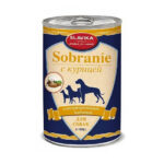 Slavika Sobranie взрослых собак с курицей