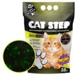 CAT STEP Arctic Neon Наполнитель впитывающий силикагелевый