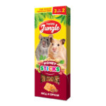 Happy Jungle палочки для грызунов мёд+орехи, 3 шт