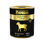 Четвероногий гурман Golden line консервы для собак со вкусом ягнятины — изображение 2