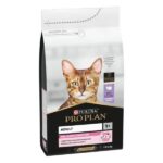 Pro Plan Delicate сухой корм для кошек при чувствительном пищеварении с индейкой