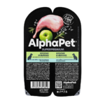 AlphaPet Superpremium влажный корм для собак с чувствительным пищеварением кролик и яблоко
