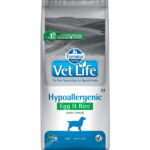 Farmina Vet Life Hypoallergenic Egg & Rice диета при пищевой аллергии и непереносимости с яйцом и рисом