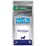 Farmina Vet Life UltraHypo диетическое питание для собак при аллергиях и атопиях при непереносимости с ярко выраженной гиперчувствительностью.