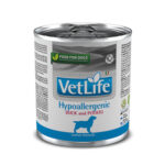 Farmina Vet Life Hypoallergenic Duck and Potato консервы беззерновые для собак при пищевой аллергии с уткой и сладким картофелем
