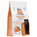 BRIT CARE,Сухой корм с морской рыбой и индейкой для стерилизованных кошек "Cat Sterilised Weight Control"