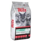 Blitz Sensitive с индейкой сухой корм для котят, беременных и кормящих кошек — изображение 2