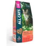 ALL CATS сухой корм для взрослых кошек с говядиной