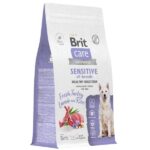 BRIT CARE Сухой корм с индейкой и ягнёнком для собак всех пород Dog Adult Sensitive Healthy Digestion
