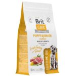 BRIT CARE Сухой корм с индейкой и уткой для щенков средних пород Dog Puppy&Junior M Healthy Growth