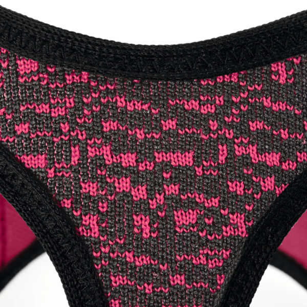 Hunter шлейка для собак Hilo Soft Comfort , сетчатый текстиль, розовая — изображение 4