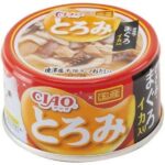 INABA Ciao Toromi консервы для взрослых кошек с куриным филе, тунцом магуро и кальмаром, в бульоне — изображение 3