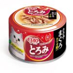 INABA Ciao Toromi консервы для взрослых кошек с куриным филе, тунцом магуро и кацуобуси, в бульоне
