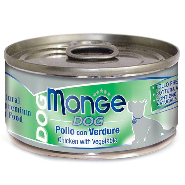 uvom1ihinknlsfms95o9clf4luwlbi5n (1) Monge Dog Natural консервы для собак куриные кусочки с овощами — изображение 1