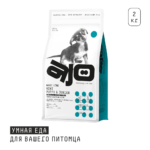 AJO Dog Mini Puppy & Junior Сухой полнорационный корм с гречкой для щенков малых пород