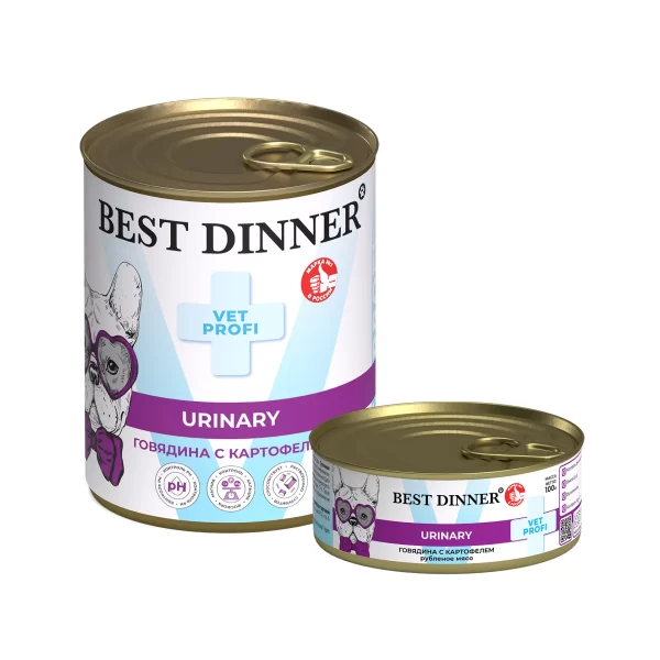 Best Dinner Exclusive Vet Profi Urinary Говядина с картофелем — изображение 2