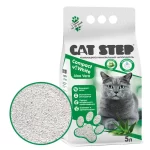 CAT STEP Compact White Aloe Vera комкующийся, минеральный