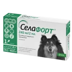 Селафорт для собак (20,1 - 40 кг) пипетка 2мл/240мг