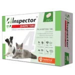 Inspector Quadro для кошек и собак 2-8 кг таблетки 1 шт
