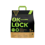 Комкующий наполнитель Ok-lock растительный 5л