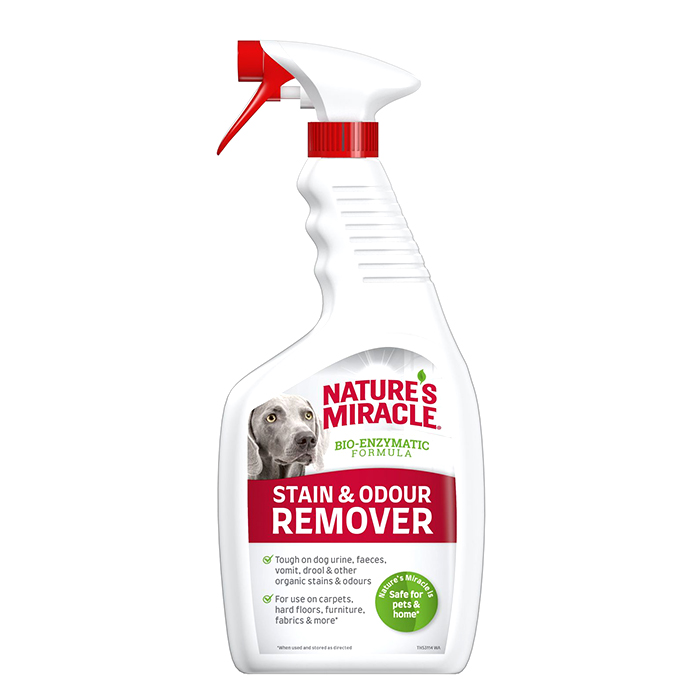 ixz2pf2eem1v6zbjo5f42l7py5z6g0r6 Nature's Miracle спрей - уничтожитель пятен и запахов для собак, 709мл, Dog Stain & Odor Remover — изображение 1