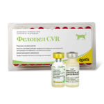 ФЕЛОЦЕЛ CVR вакцина для профилактики вирусного ринотрахеита, калицивирусной инфекции и панлейкопении кошек, 1мл, 1доза