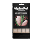 AlphaPet Superpremium крем-лакомство для кошек со вкусом курицы и клюквы