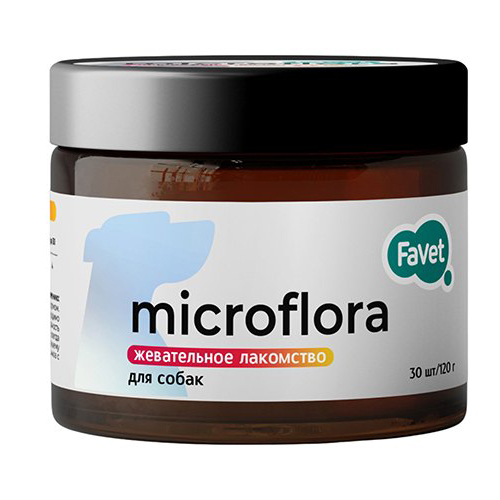 1 Favet Функциональное лакомство SuperFlora Soft Chews для пищеварительной системы для собак — изображение 1
