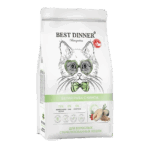 Best Dinner Monoprotein Adult Sterilised fish & quinoa сухой корм для взрослых кастрированных и и стерилизованных кошек с белой рыбой и киноа