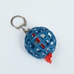 Игрушка для птиц "Шарик с бубенчиком", микс цветов