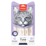 Wanpy Cat лакомство для кошек «нежное пюре» из тунца и краба